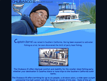 Tablet Screenshot of chubascosportfishing.com